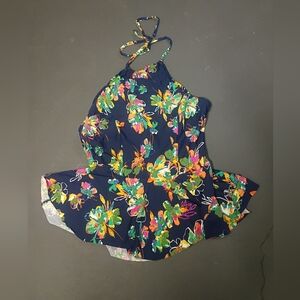 NWT Peplum Tankini top